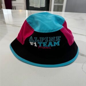 Alpine F1 Team New Era Miami Bucket Hat - Multicolor